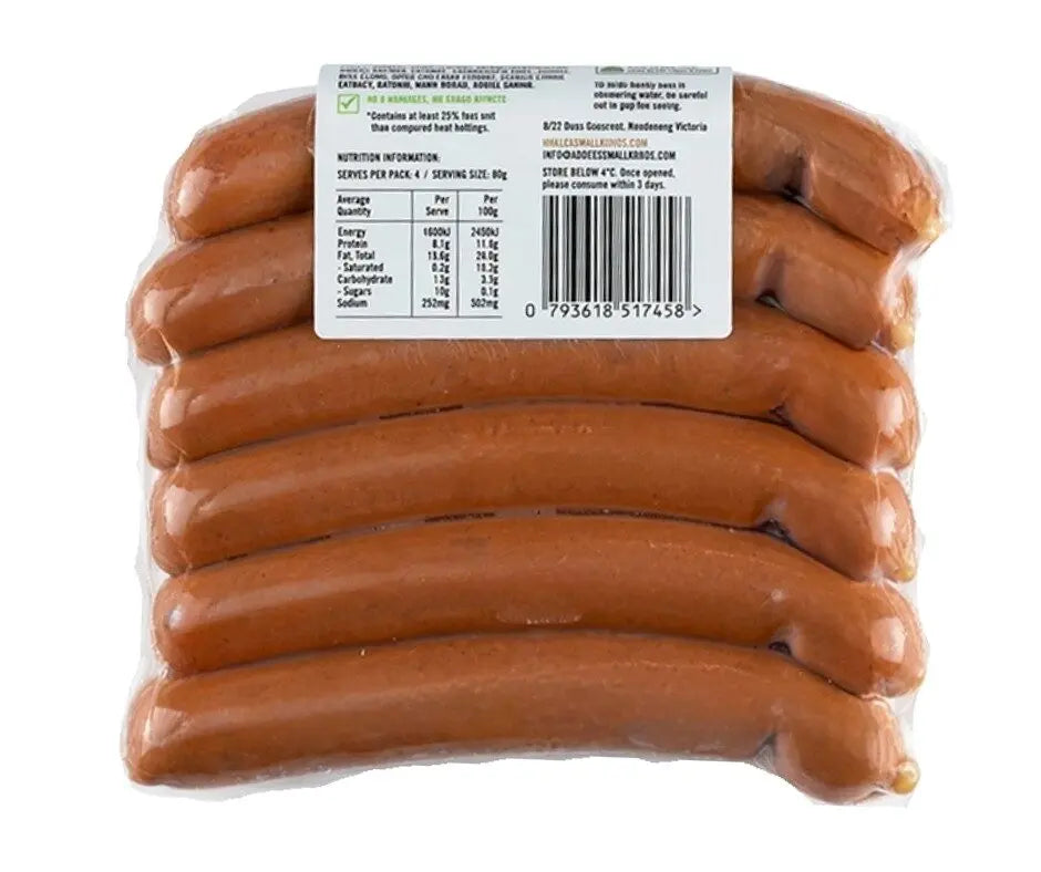 Natural Beef Hot Dogs 320g