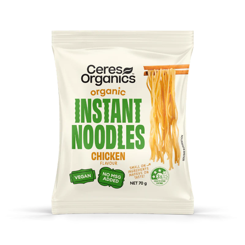 Organic Instant Noodles - Chicken flavour - 70g