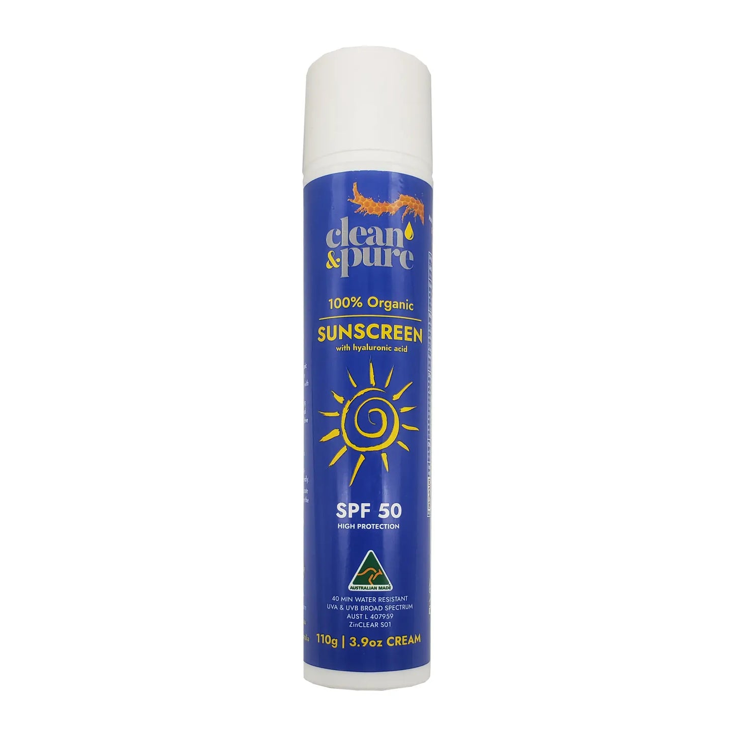 Sunscreen Organic Vegan Spf 50