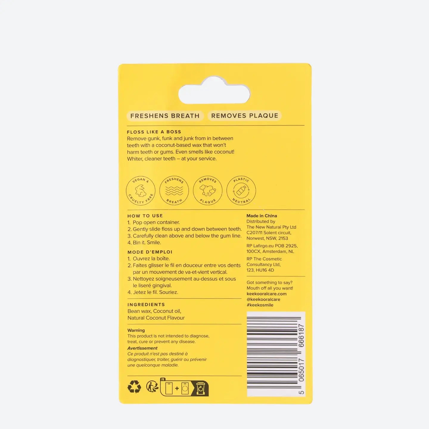 Coconut Tooth Floss
