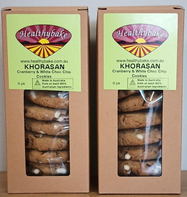 Khorasan – Cranberry & White Choc Chip Cookies
