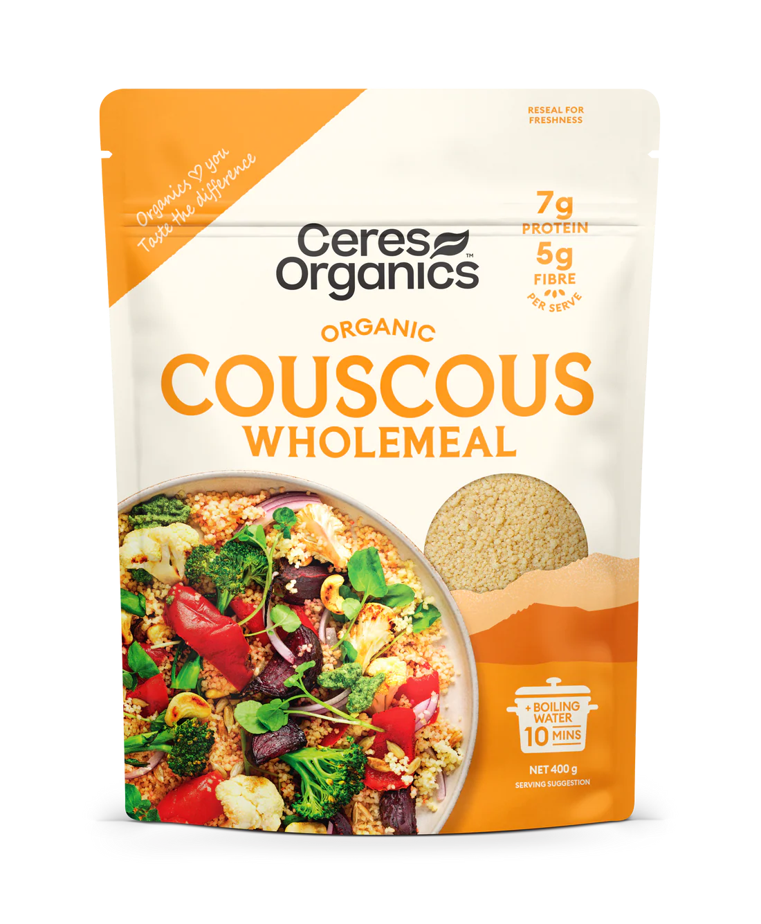 Organic Wholemeal Couscous