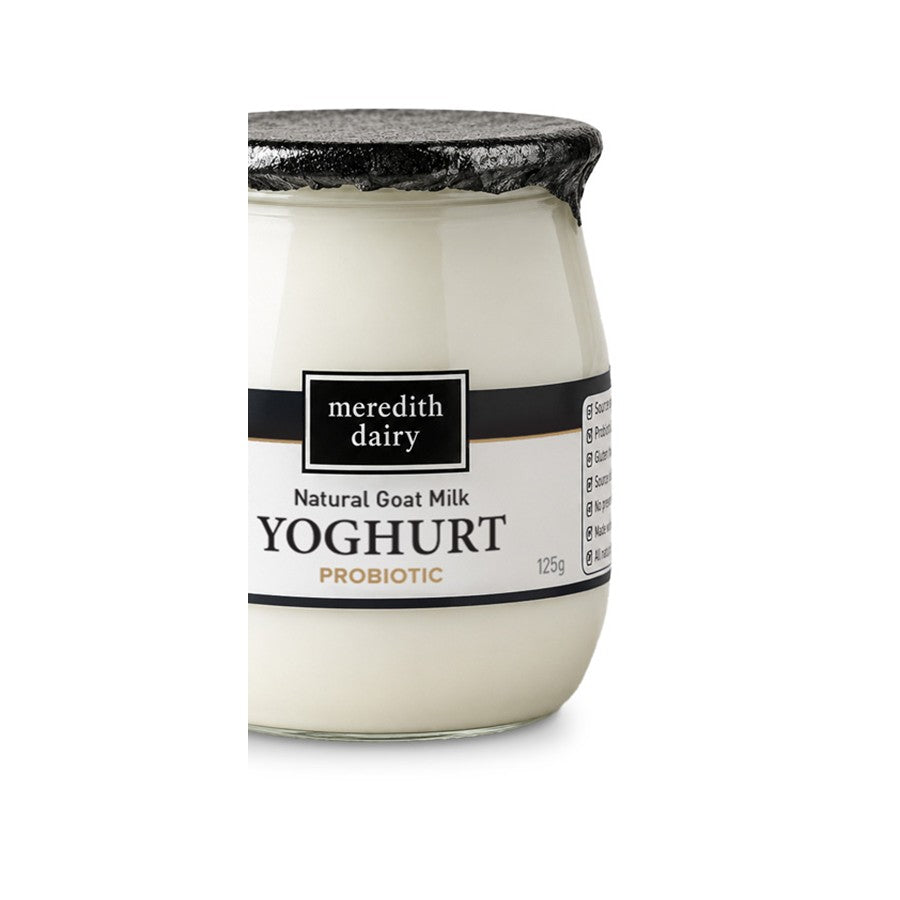 Natural Goat Milk Yoghurt 125g by Meredith Dairy