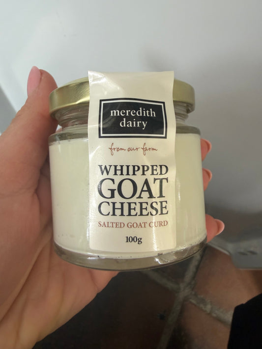 Whipped Goats Cheese 100g by Meredith Dairy