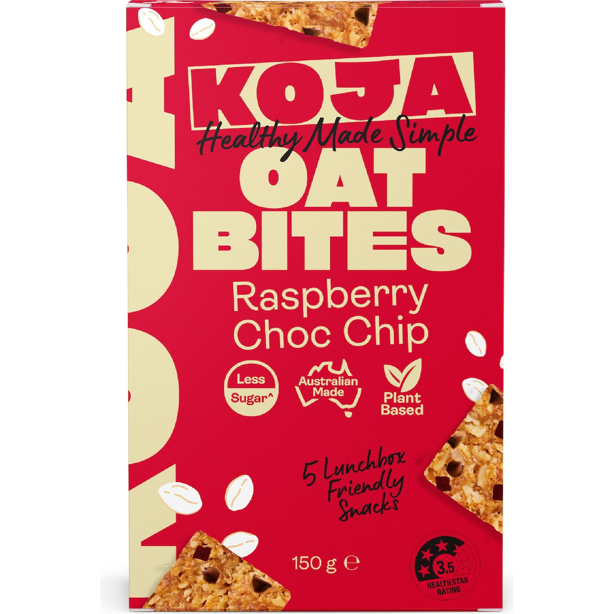 Oat Bites Raspberry Choc Chip