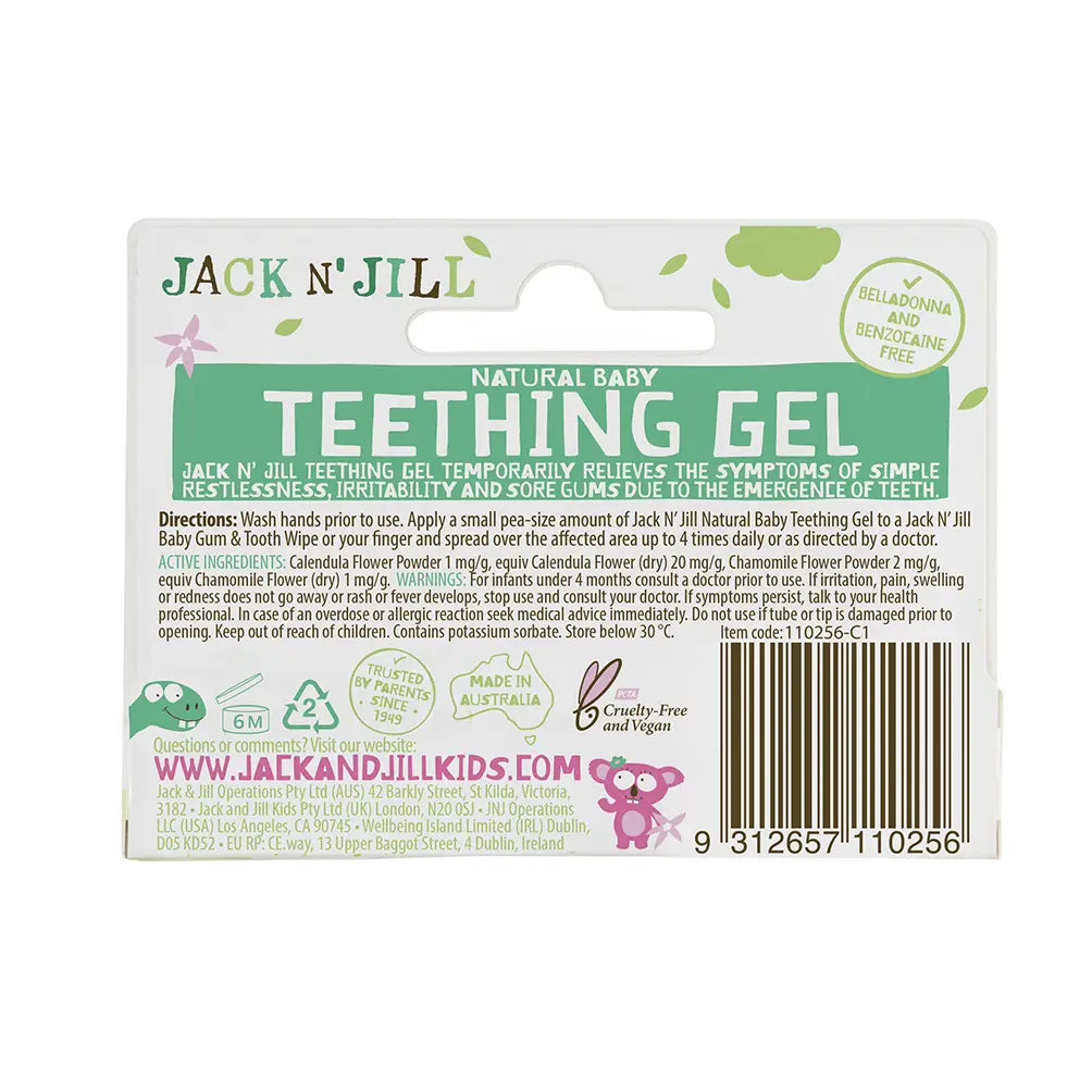 Natural Baby Teething Gel 15g