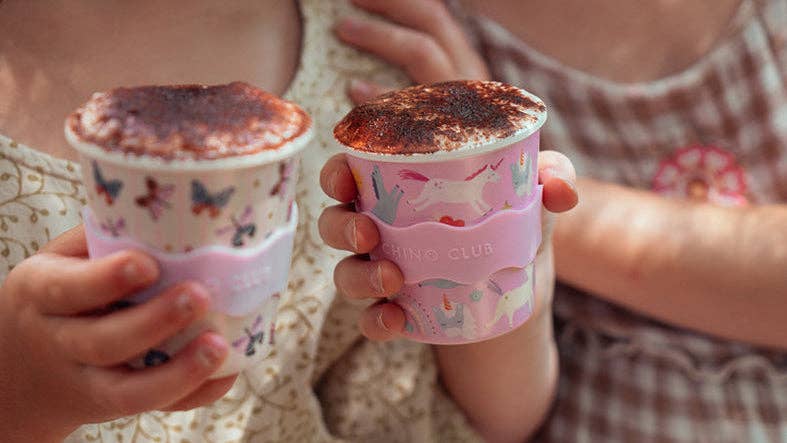 Pink Unicorn Babychino Cup 4oz by Chino Club - view 6