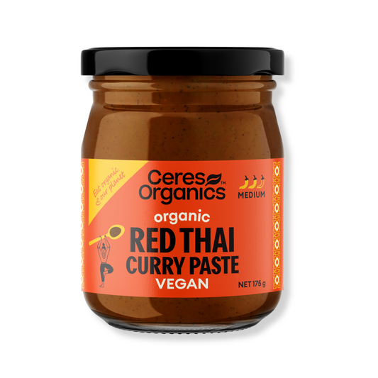 Organic Red Thai Curry Paste 175g by Ceres Organics