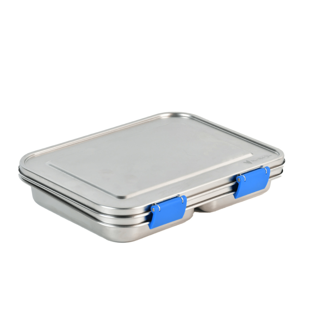 Mighty Stainless Steel 3-Compartment Lunchbox by Mum Made Yum - view 5