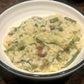 20-Minute Sausage Risotto Bundle, creamy salami risotto with green beans, spinach and pine nuts