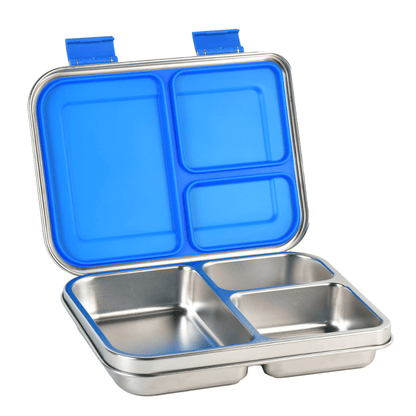Mighty Stainless Steel 3-Compartment Lunchbox by Mum Made Yum