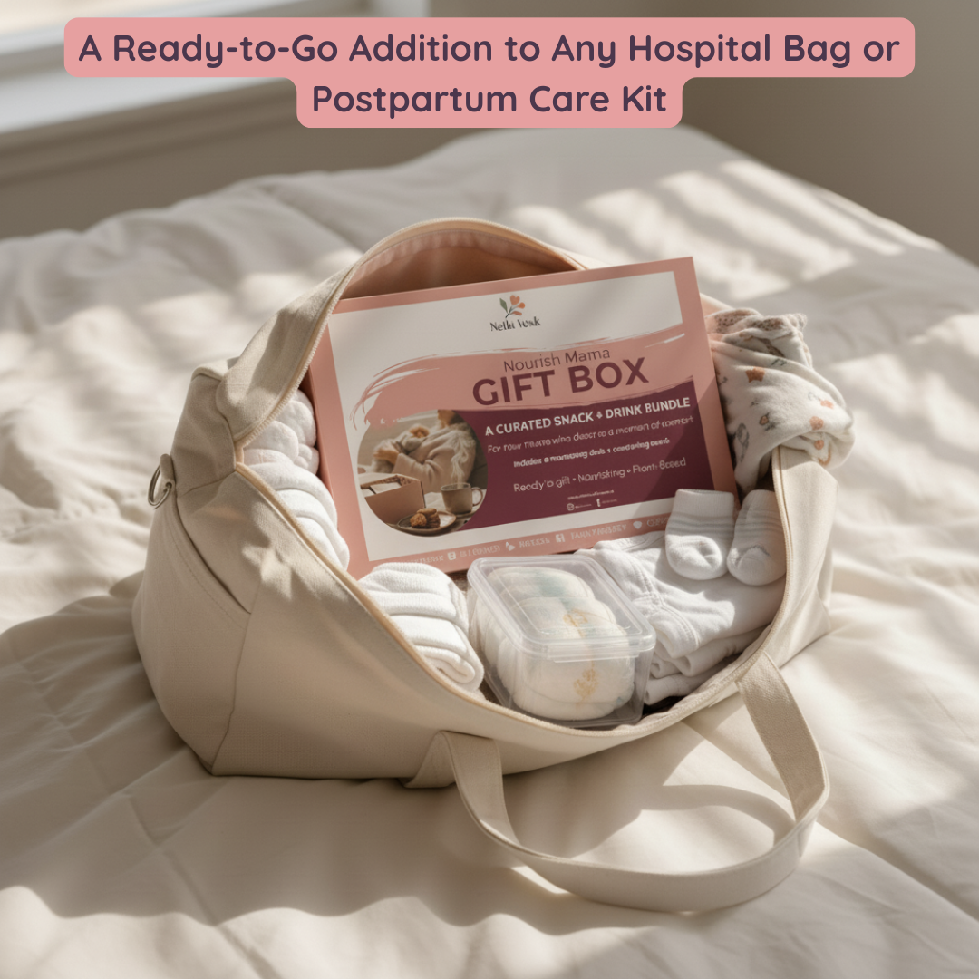 Postpartum Gift Box - Lactation Cookies & Hot Chocolate