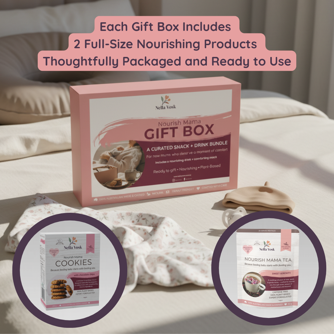 Breastfeeding Gift Box - Lactation Cookies & Tea