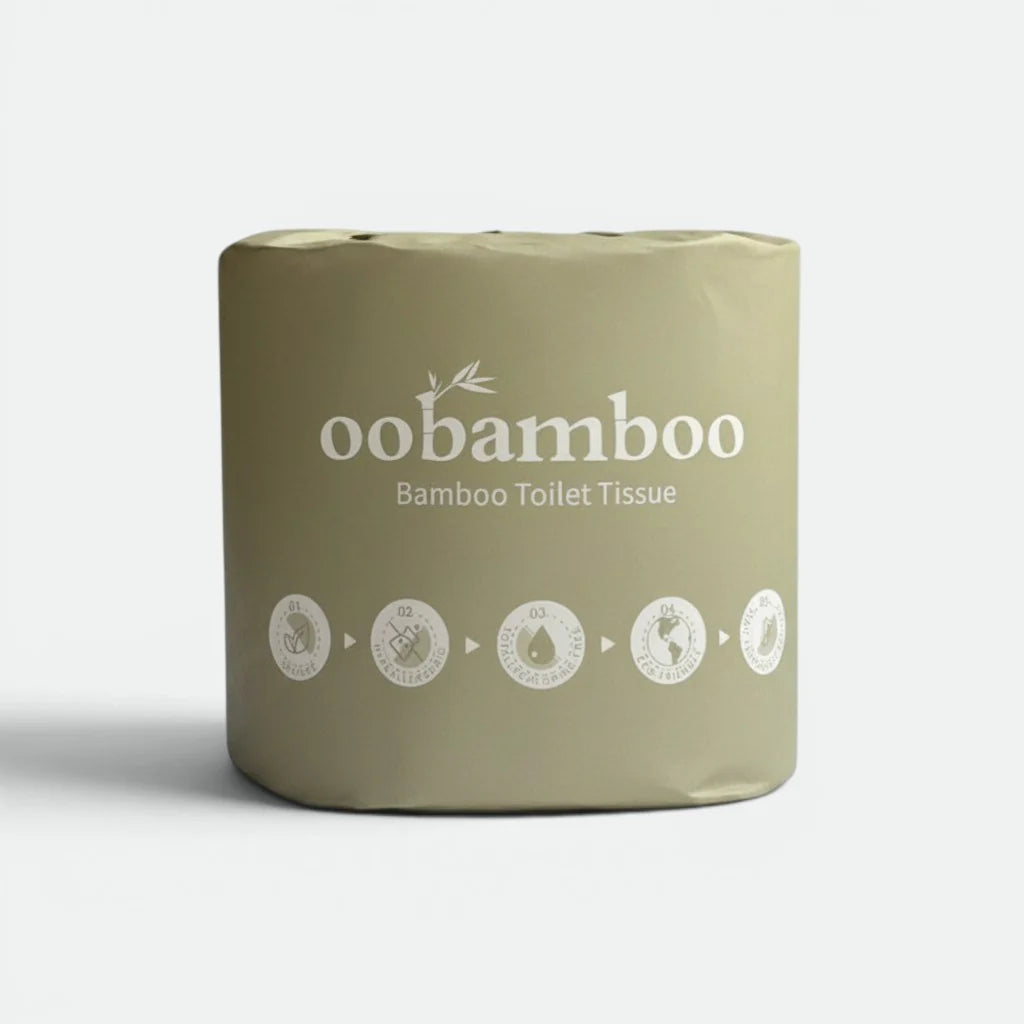 Bamboo Unbleached Toilet Rolls 48 | Double Length | 3-ply