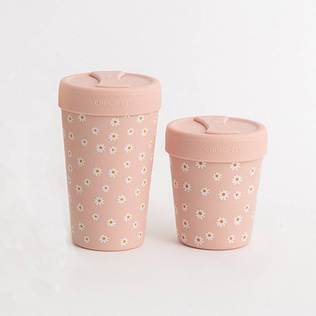 Daisy 8oz Stainless Steel Coffee Cup