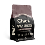 Grass-fed Whey Protein Powder - Smooth Chocolate: Pouch (30 serves)