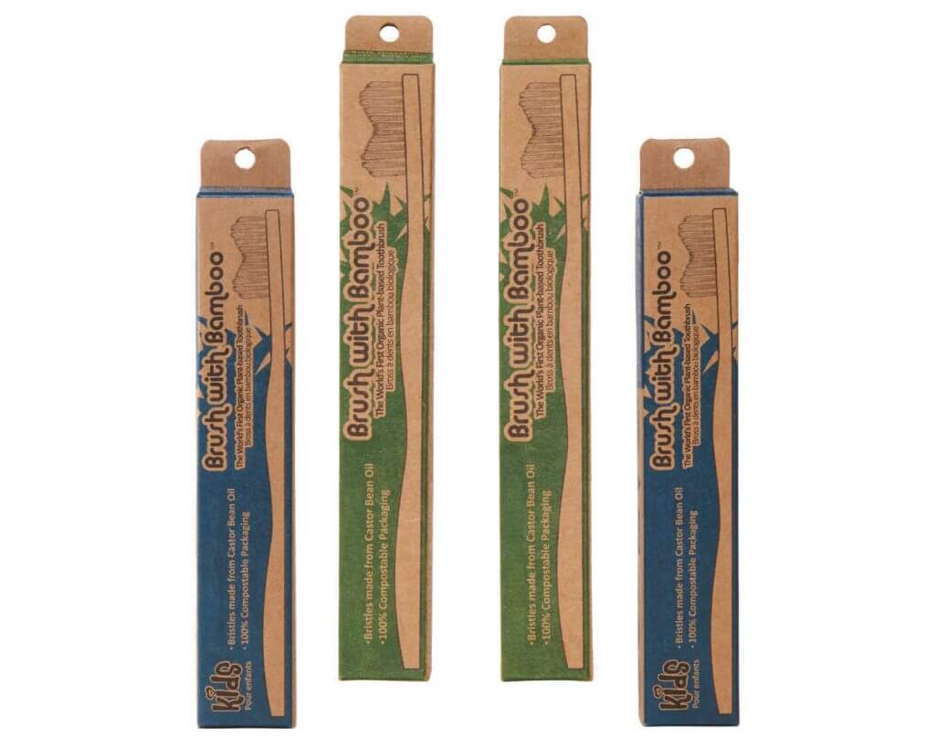 Brush with Bamboo - Plant-Based Kids Toothbrush