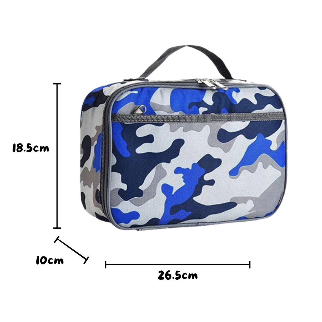 Insulated Lunch Cooler Carry Bag Camouflage by Mum Made Yum - view 3