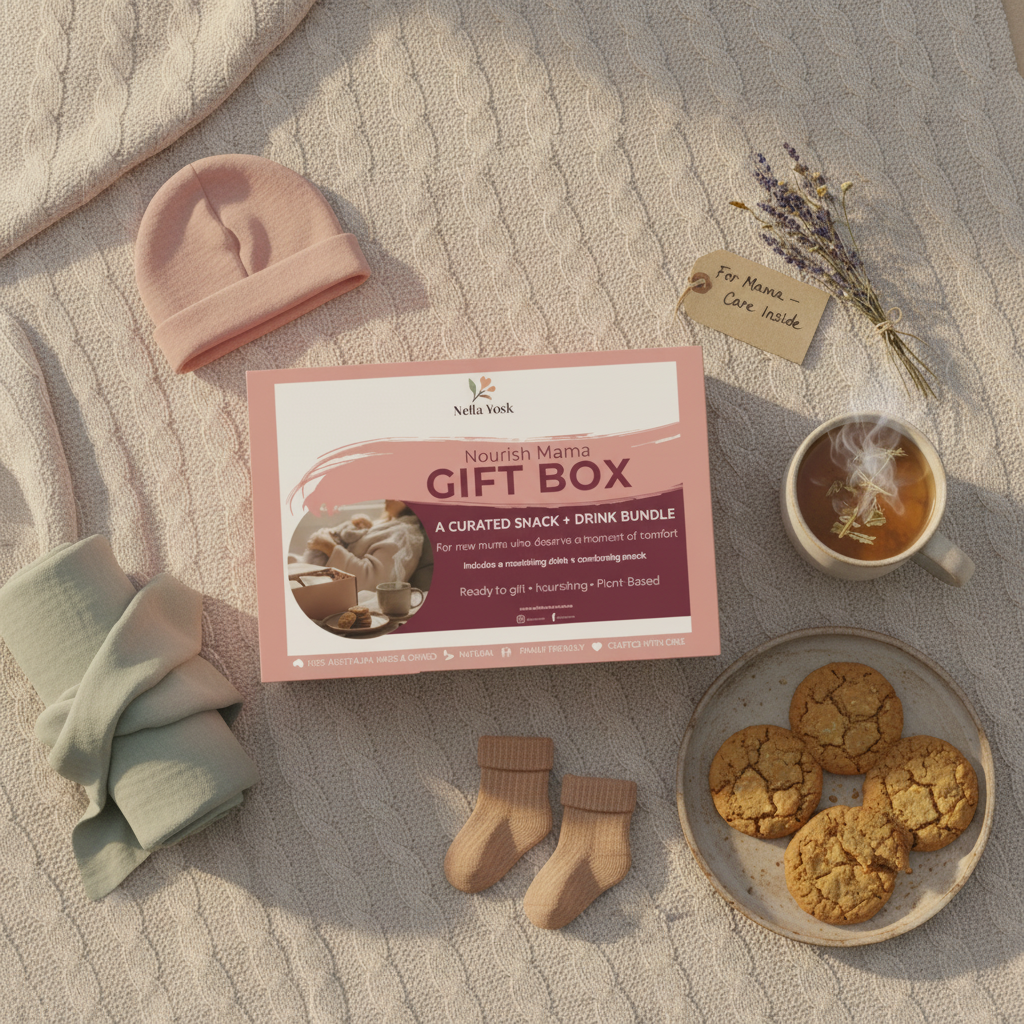 Breastfeeding Gift Box - Lactation Cookies & Tea