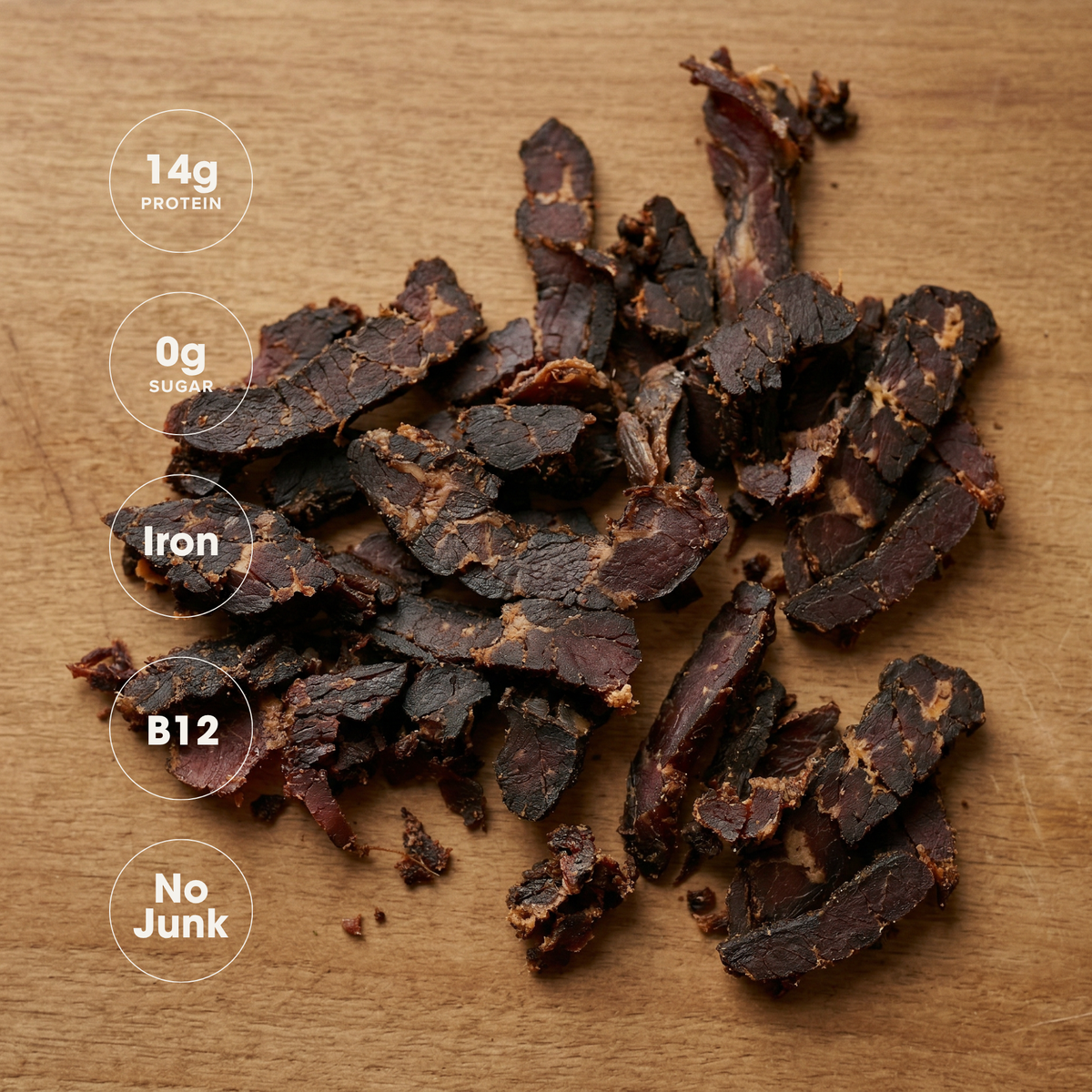 Chief Nutrition Organic Biltong Carnivore sliced beef