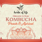 Organic & Raw Kombucha - Peach & Apricot