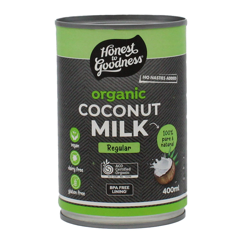 Organic Coconut Milk 400ml by Honest to Goodness