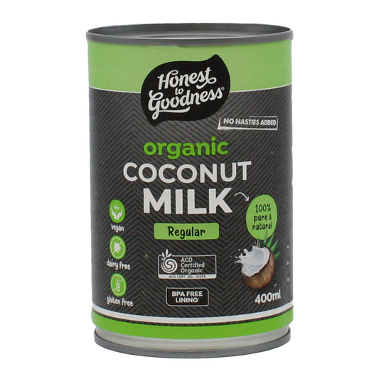 Organic Coconut Milk 400ml by Honest to Goodness