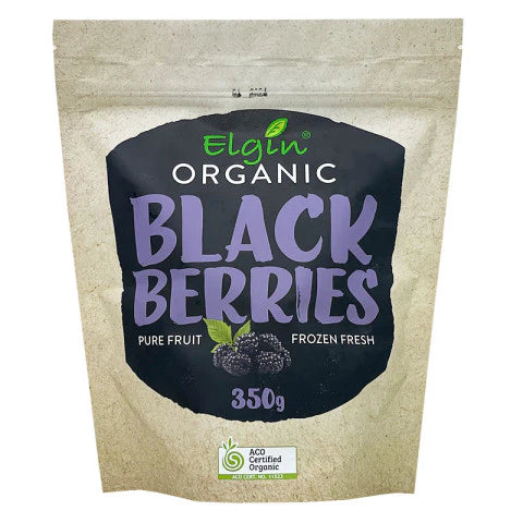 Organic Frozen Blackberries 350g