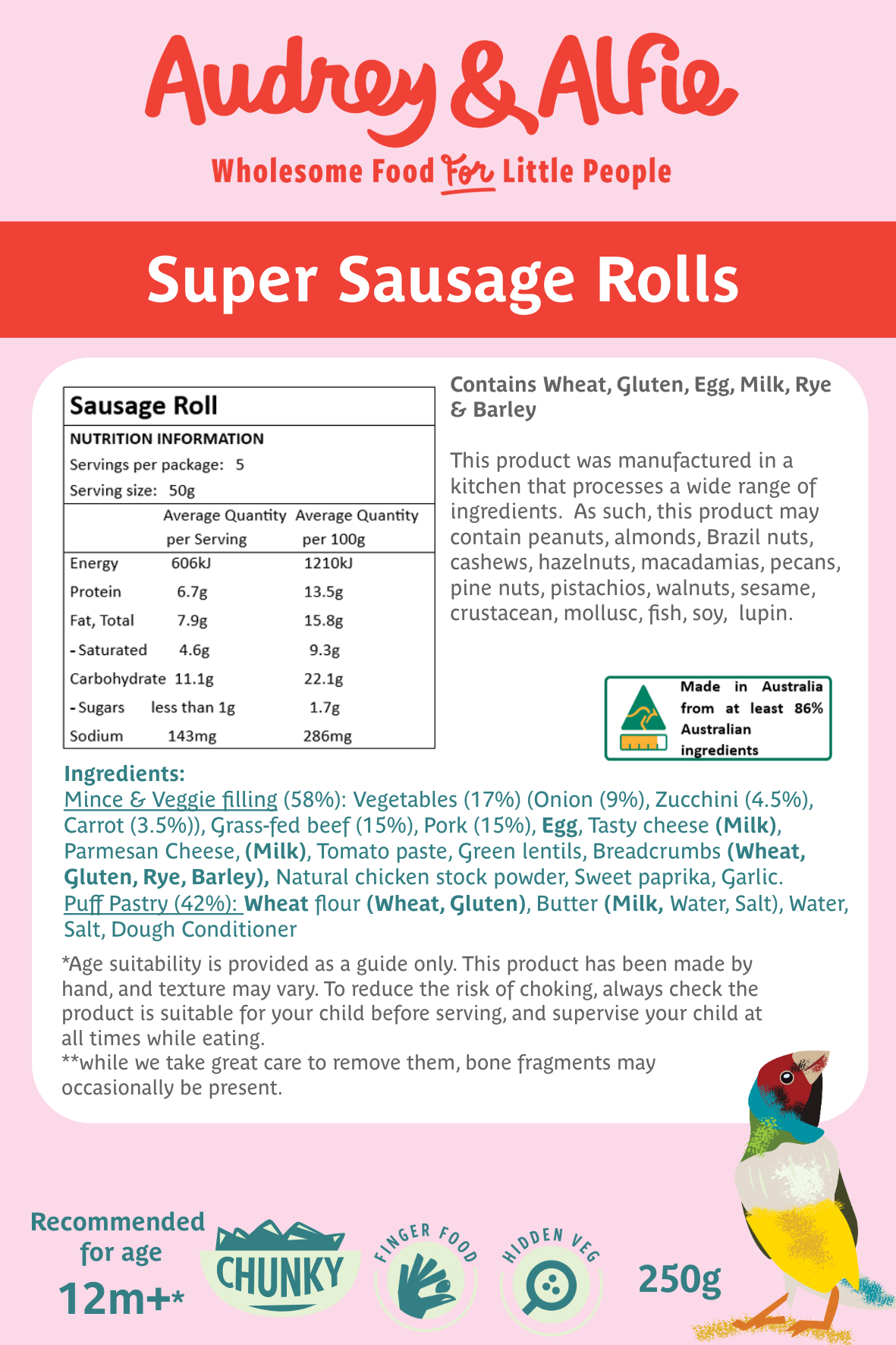 Super Sausage Rolls by Audrey & Alfie - view 2