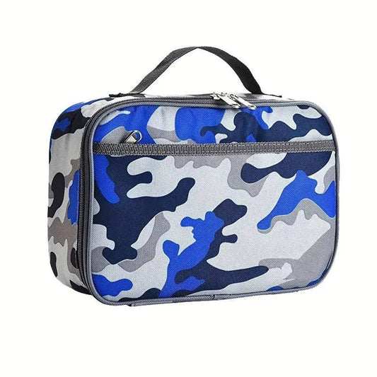 Insulated Lunch Cooler Carry Bag Camouflage by Mum Made Yum