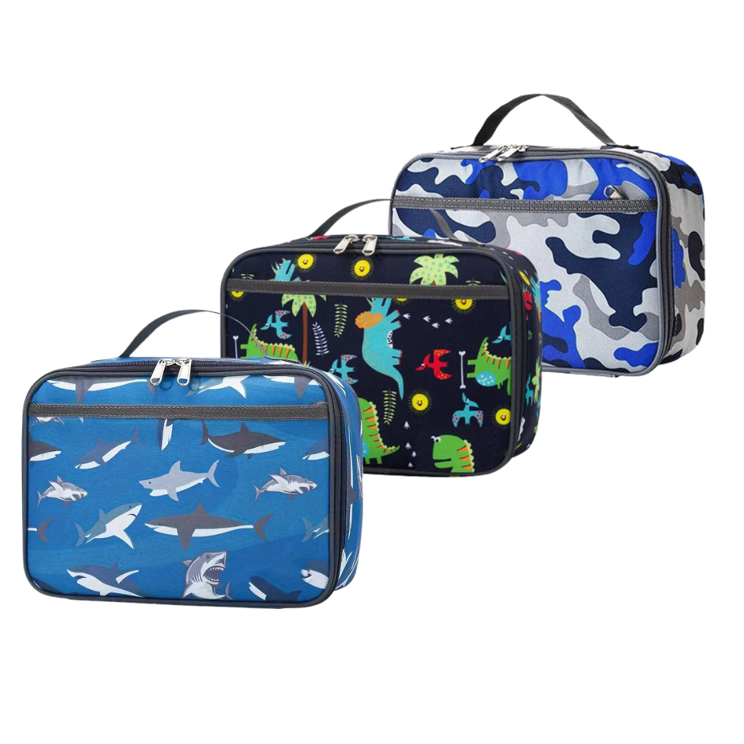 Insulated Lunch Cooler Carry Bag Camouflage by Mum Made Yum - view 2