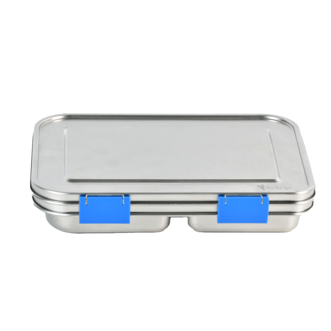 Mighty Stainless Steel 3-Compartment Lunchbox by Mum Made Yum - view 6