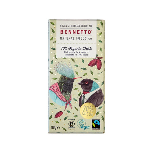 Organic Dark Chocolate 70% Organic Dark