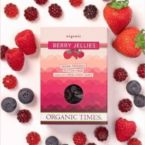 Organic Berry Jellies
