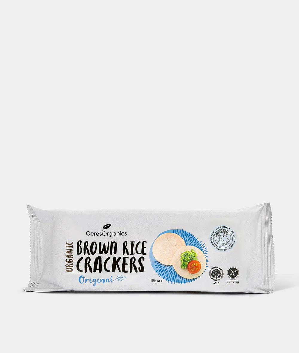 Brown Rice Crackers