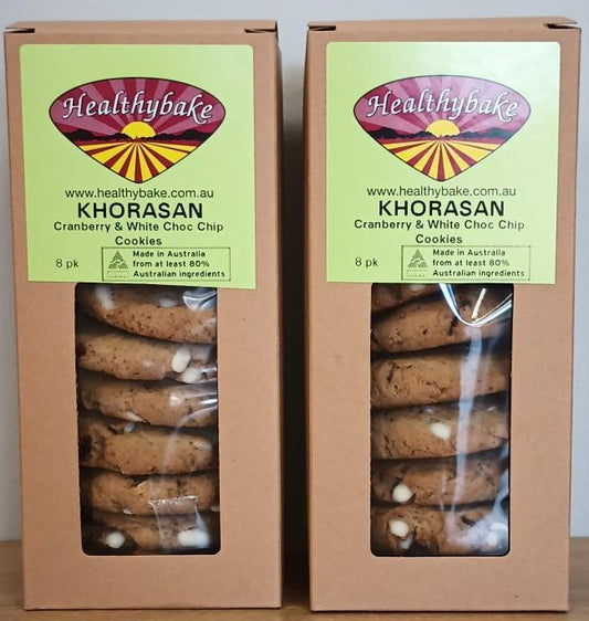 Khorasan – Cranberry & White Choc Chip Cookies