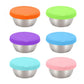 Stainless Steel Sauce & Condiment Containers - 6 Pack
