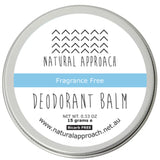 Bicarb Free Fragrance Free Deodorant Balm