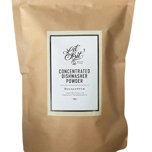 Concentrated Eucalyptus Dishwasher Powder 1kg Septic Safe