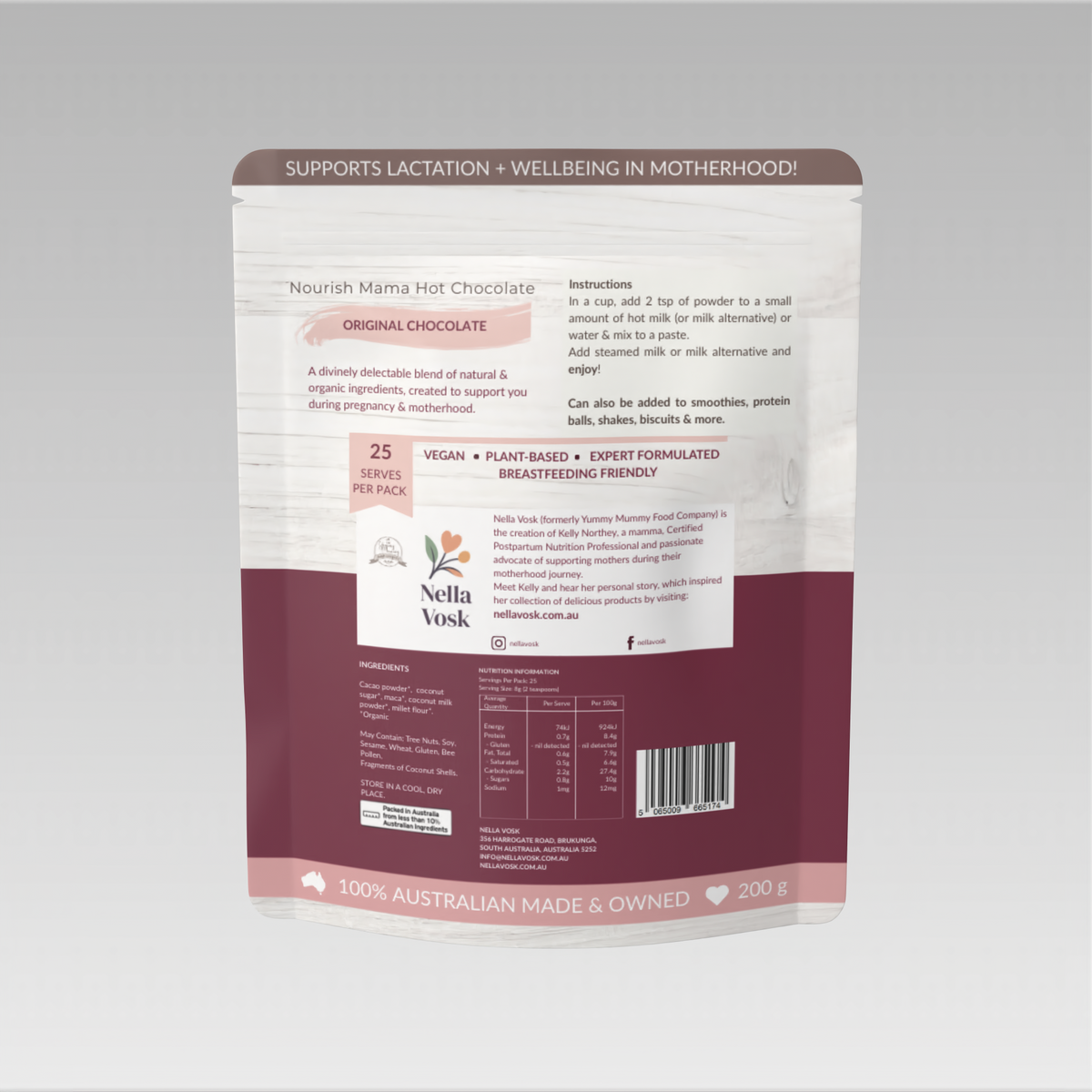 Lactation Hot Chocolate - Original