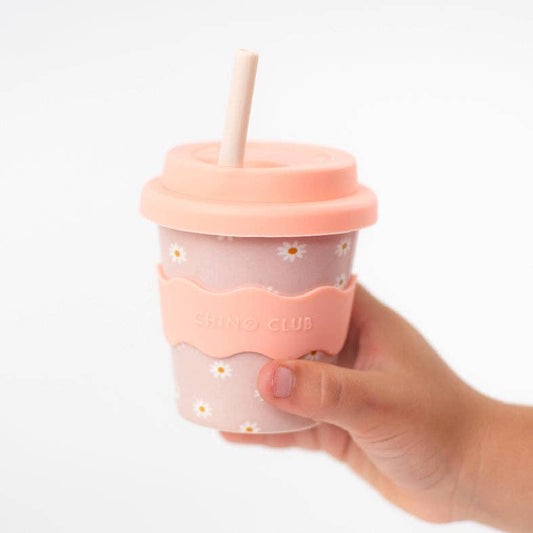Pink Daisy Babychino Cup 4oz by Chino Club - view 3