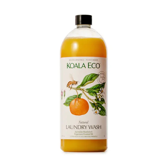Natural Laundry Wash - Mandarin & Peppermint 1L