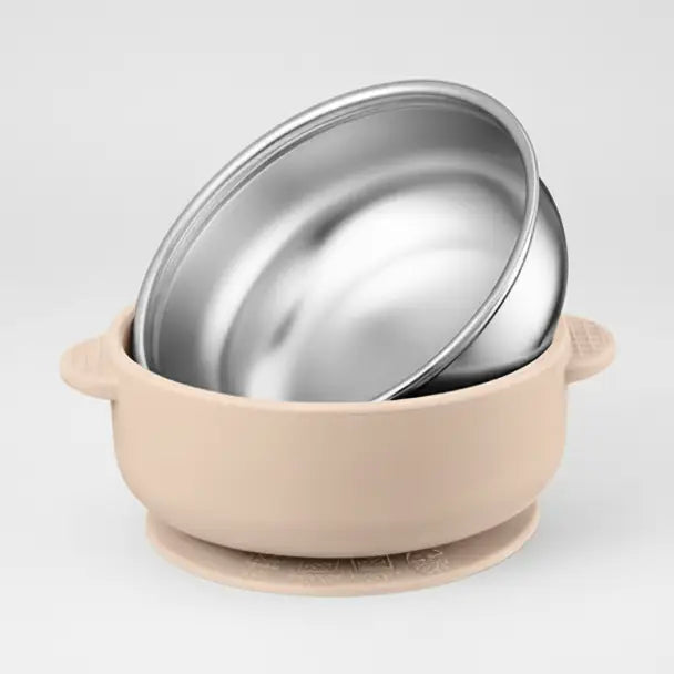 Kids Stainless Steel Bowl with Lid