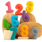 Beeswax Number Crayons
