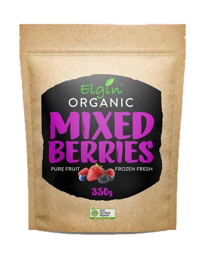 Mixed Berries Organic 350g (Frozen)