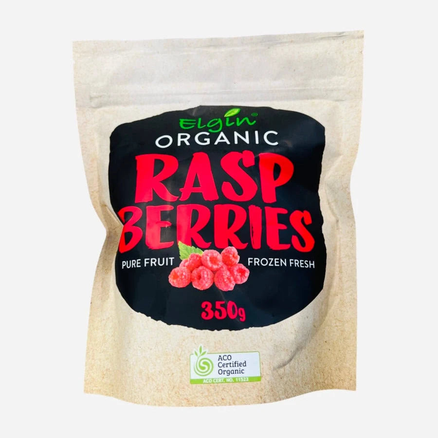 Organic Raspberries 350g (Frozen)