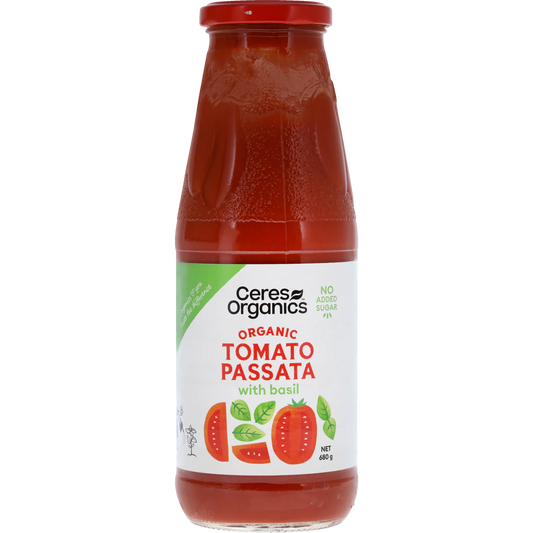 Organic Tomato & Basil Passata
