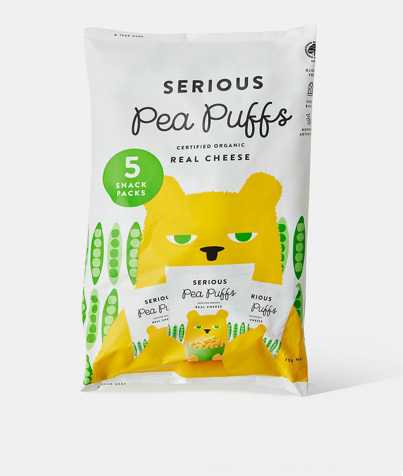 Pea Puffs Multi-Pack (Real Cheese)