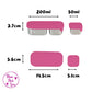 Mighty Minis Stainless Steel Containers – Set of 2