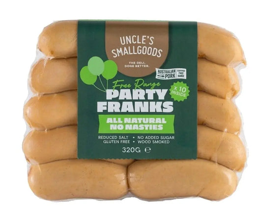 Natural Party Franks 320g